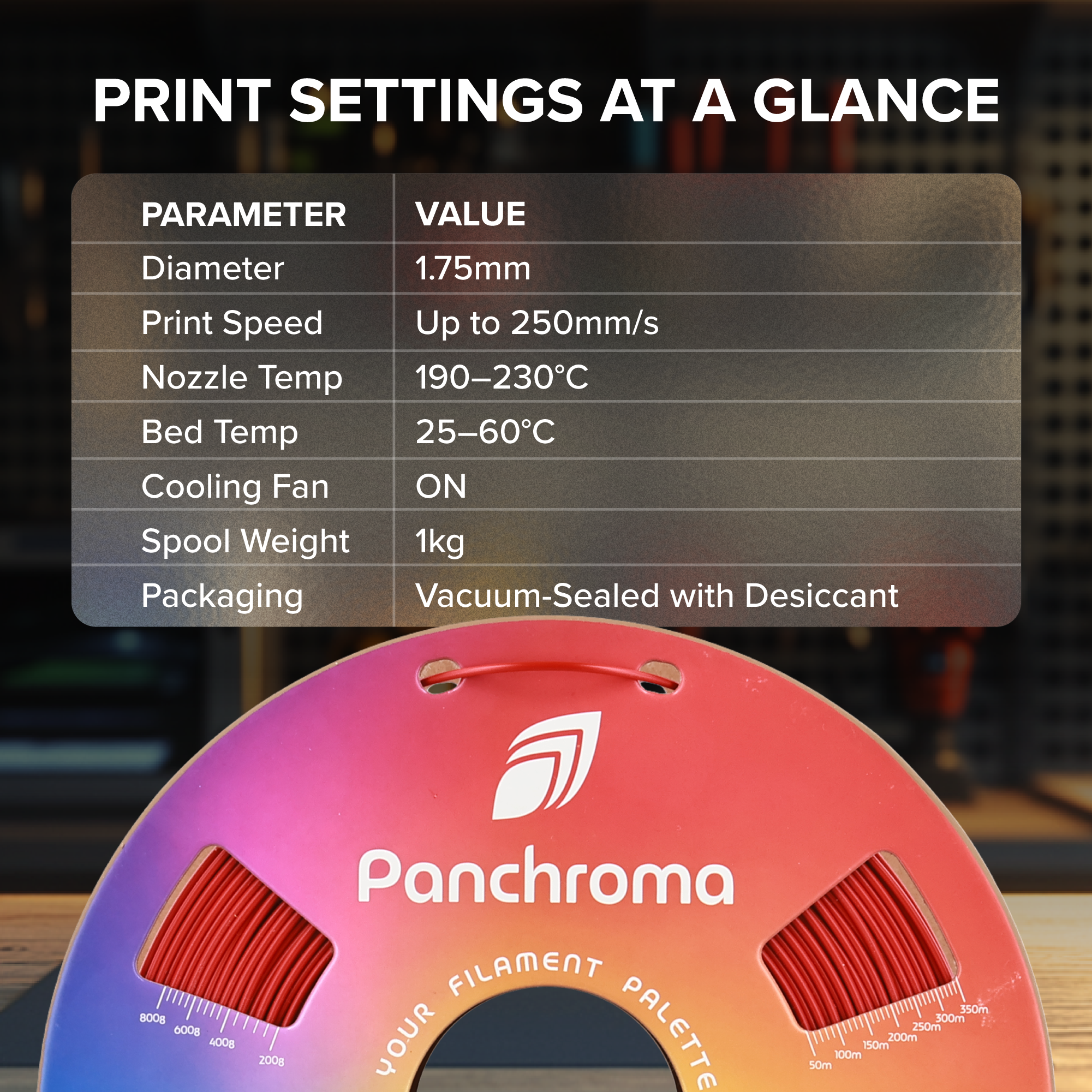 Panchroma™ Silk PLA