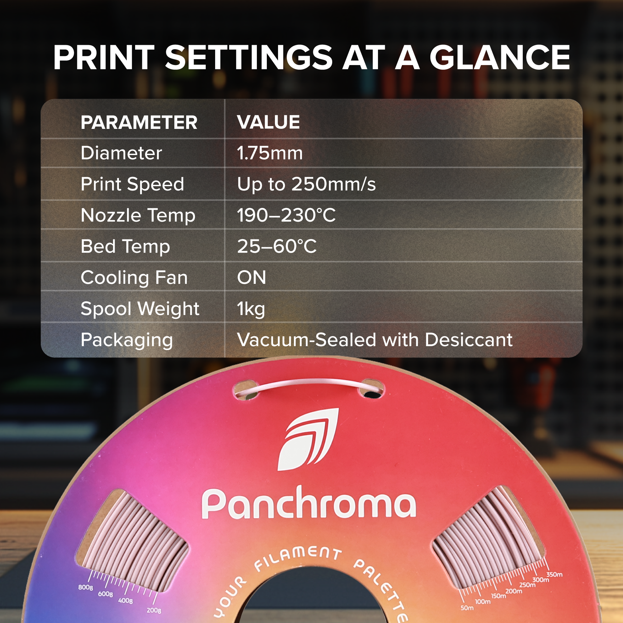 Panchroma™ Silk PLA