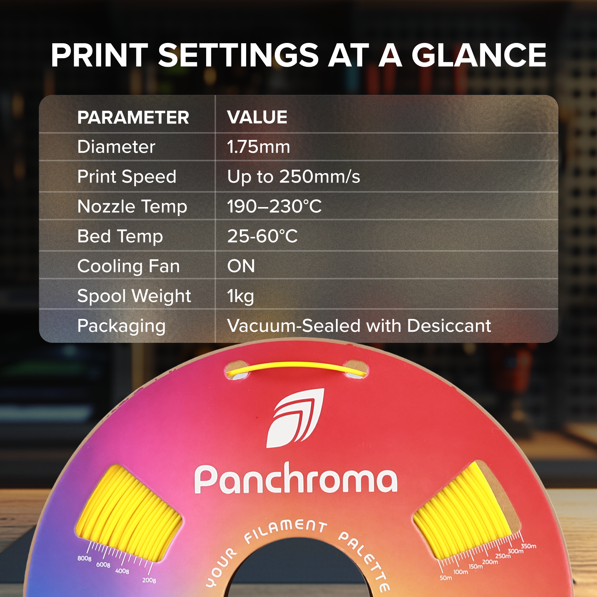 Panchroma™ Silk PLA