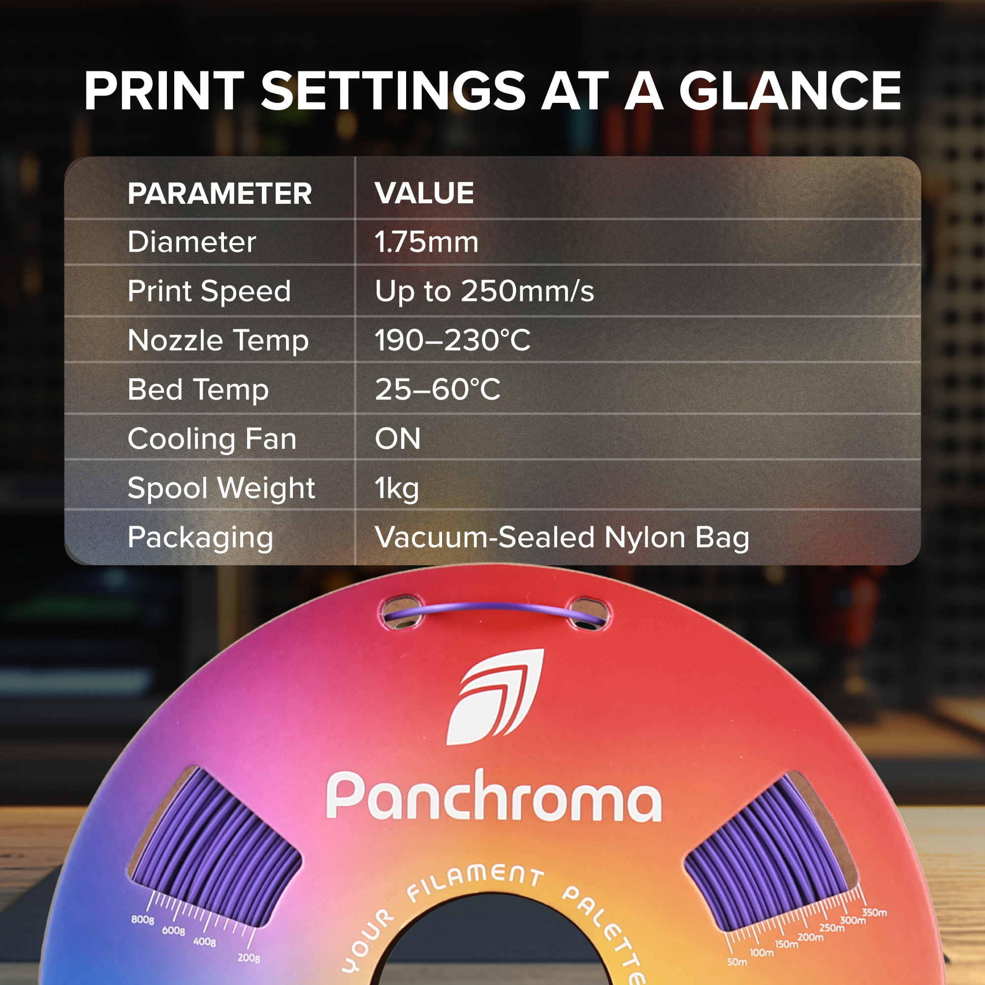 Panchroma™ Silk PLA