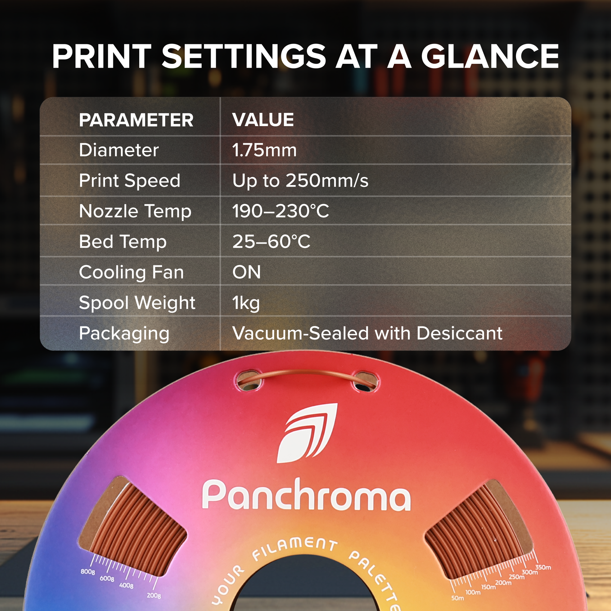 Panchroma™ Silk PLA