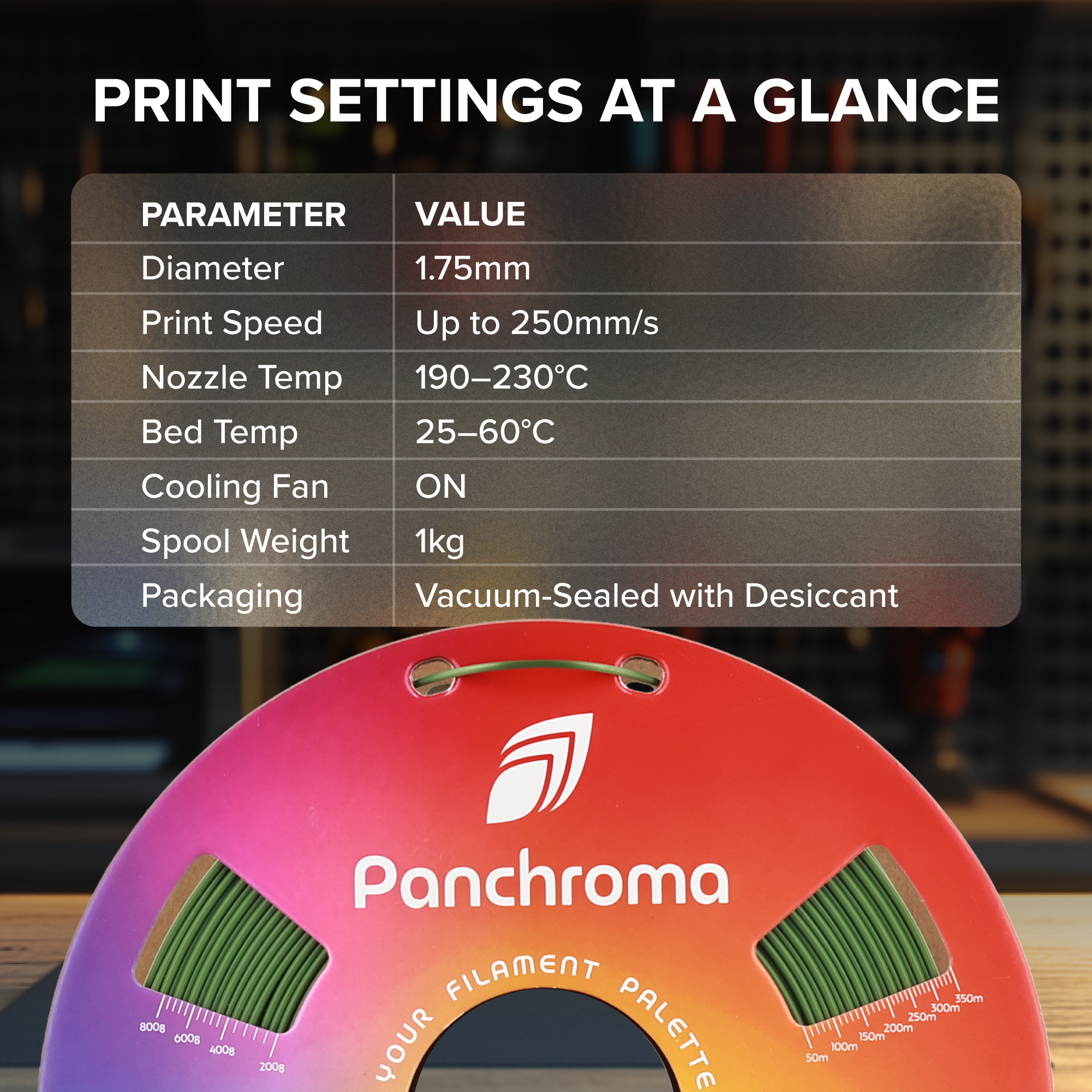 Panchroma™ Silk PLA
