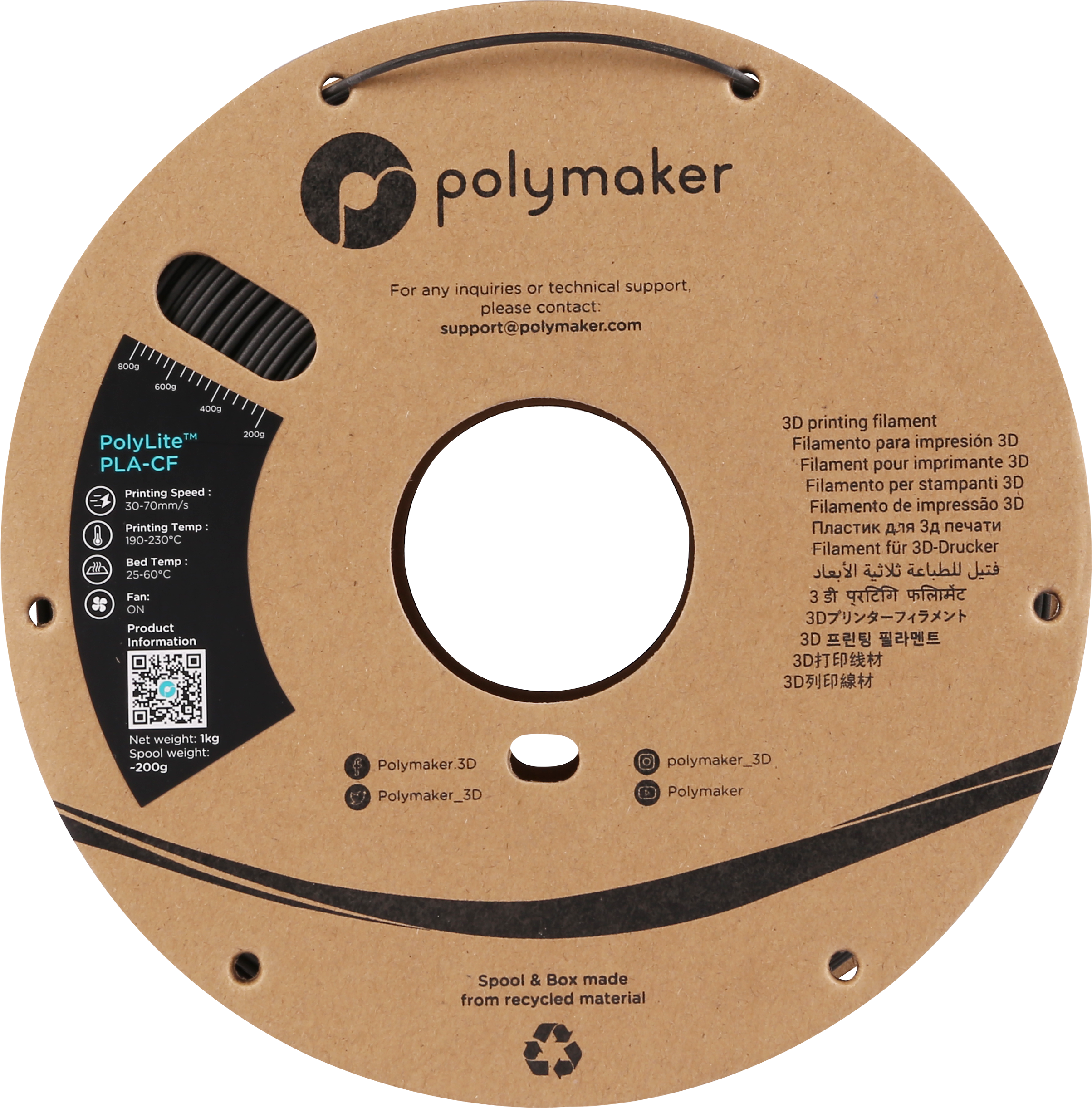 PolyLite™ PLA-CF