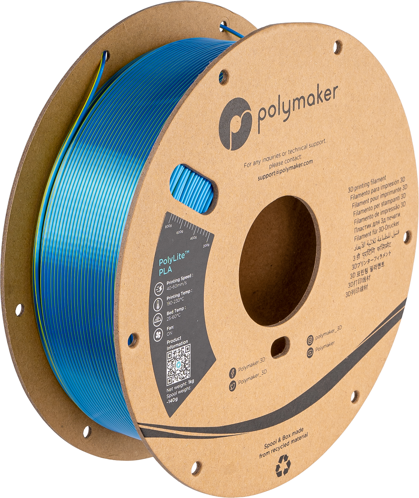 Panchroma™ Dual Silk PLA