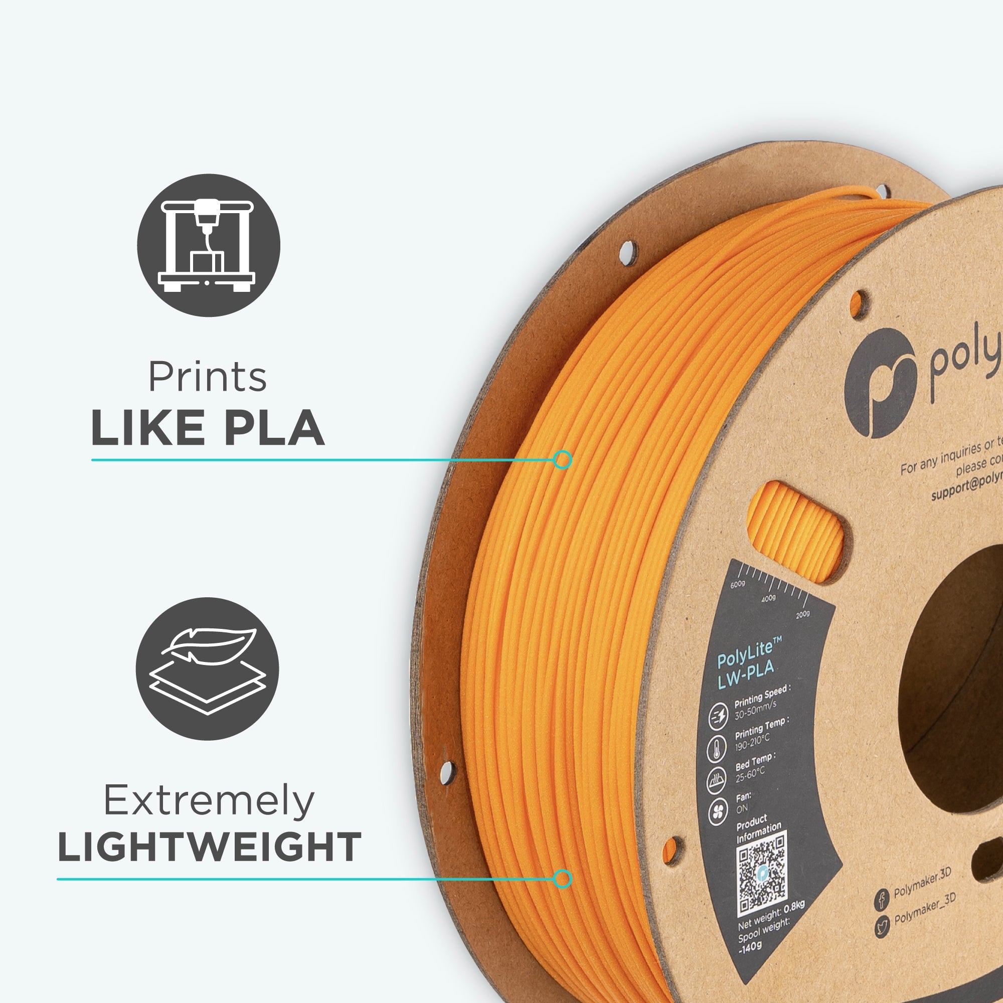 PolyLite™ LW-PLA